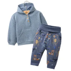 Completino felpa cappuccio ai 25