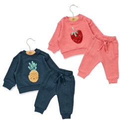 Completino felpa ananas fragola pe 26